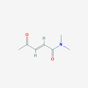 B131463 (2E)-N,N-Dimethyl-4-oxo-2-pentenamide CAS No. 156462-97-4