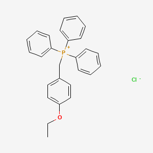 molecular formula C27H26ClOP B13146311 (4-Ethoxybenzyl)triphenylphosphonium chloride CAS No. 69743-35-7