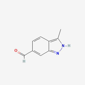 3-Methyl-1H-indazole-6-carbaldehyde