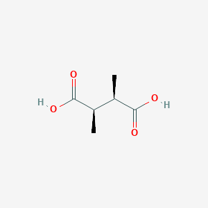 molecular formula C6H10O4 B13146370 (2R,3R)-2,3-dimethylbutanedioic acid 