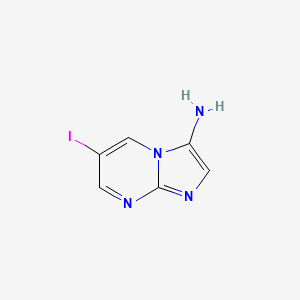 6-Iodoimidazo[1,2-a]pyrimidin-3-amine