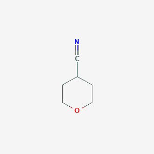 molecular formula C6H9NO B1314638 4-氰基四氢-4H-吡喃 CAS No. 4295-99-2
