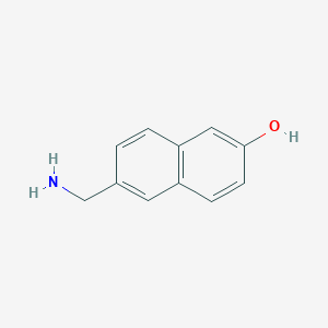 B1314643 6-(Aminomethyl)-2-naphthol CAS No. 199387-77-4