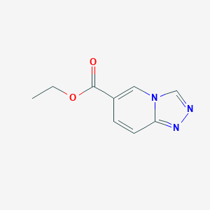 molecular formula C9H9N3O2 B13146487 Ethyl [1,2,4]triazolo[4,3-a]pyridine-6-carboxylate 