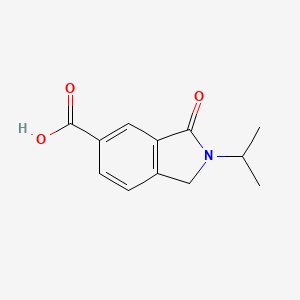 3-Oxo-2-(propan-2-yl)-2,3-dihydro-1H-isoindole-5-carboxylic acid