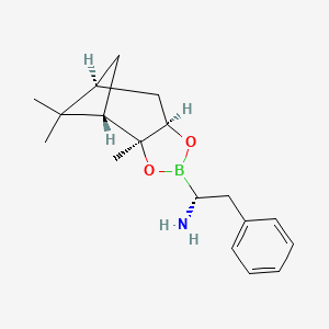 molecular formula C18H26BNO2 B1314659 (R)-BoroPhe-(+)-Pinanediol 