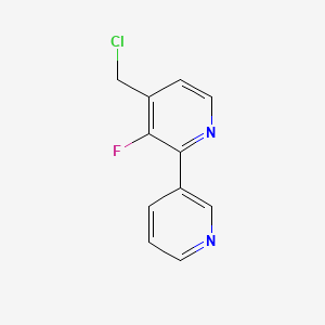 4-(Chloromethyl)-3-fluoro-2,3'-bipyridine