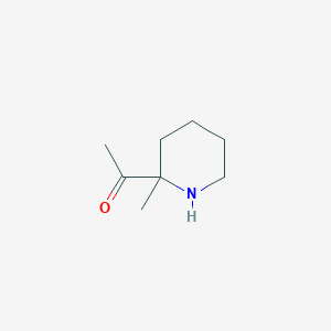 1-(2-Methylpiperidin-2-yl)ethan-1-one