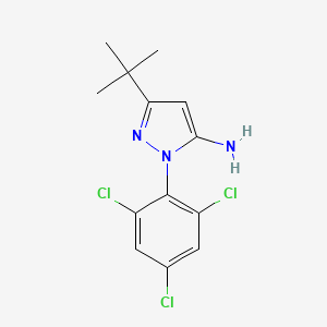 3-(tert-Butyl)-1-(2,4,6-trichlorophenyl)-1H-pyrazol-5-amine