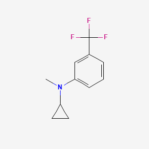 N-Cyclopropyl-N-methyl-3-(trifluoromethyl)aniline