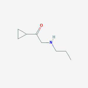 1-Cyclopropyl-2-(propylamino)ethan-1-one