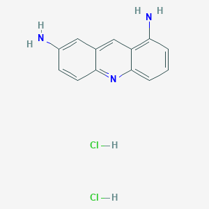 molecular formula C13H13Cl2N3 B13146739 Acridine-1,7-diaminedihydrochloride 