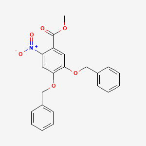 Methyl 4,5-bis(benzyloxy)-2-nitrobenzoate