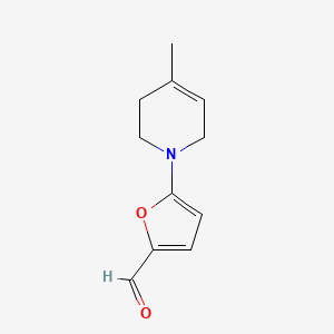 5-(4-Methyl-1,2,3,6-tetrahydropyridin-1-yl)furan-2-carbaldehyde