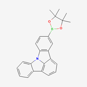 5-(4,4,5,5-Tetramethyl-1,3,2-dioxaborolan-2-yl)indolo[3,2,1-jk]carbazole