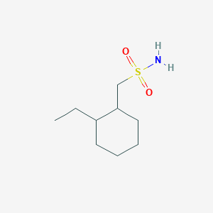 molecular formula C9H19NO2S B13146934 (2-Ethylcyclohexyl)methanesulfonamide 