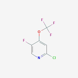 2-Chloro-5-fluoro-4-(trifluoromethoxy)pyridine