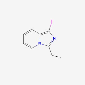 3-Ethyl-1-iodoimidazo[1,5-a]pyridine