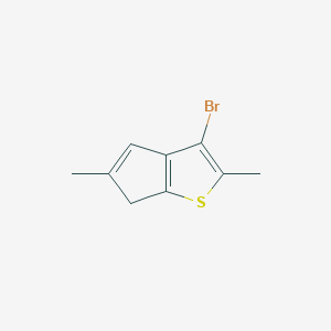 3-bromo-2,5-dimethyl-6H-cyclopenta[b]thiophene