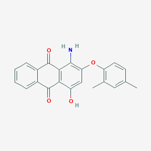 1-Amino-2-(2,4-dimethylphenoxy)-4-hydroxyanthracene-9,10-dione