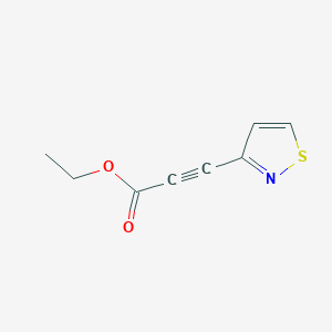 Ethyl 3-(1,2-thiazol-3-yl)prop-2-ynoate