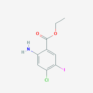 Ethyl 2-amino-4-chloro-5-iodobenzoate