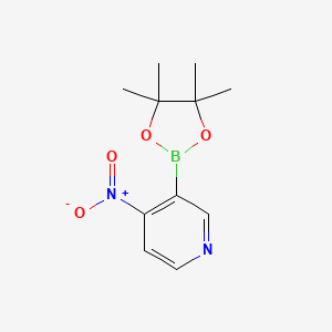 4-Nitro-3-(4,4,5,5-tetramethyl-1,3,2-dioxaborolan-2-yl)pyridine