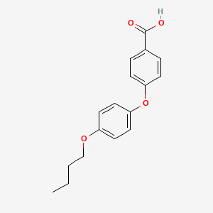 B1314761 Benzoic acid, 4-(4-butoxyphenoxy)- CAS No. 117802-43-4