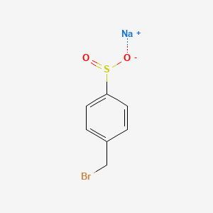 Sodium 4-(bromomethyl)benzene-1-sulfinate