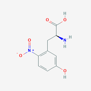 3-Hydroxy-6-nitro-L-phenylalanine