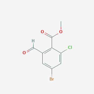 Methyl 4-bromo-2-chloro-6-formylbenzoate