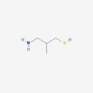 3-Amino-2-methylpropane-1-thiol