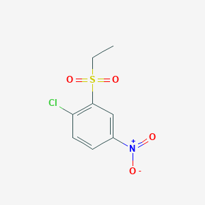 1-Chloro-2-(ethanesulfonyl)-4-nitrobenzene