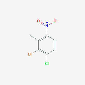 2-Bromo-1-chloro-3-methyl-4-nitrobenzene