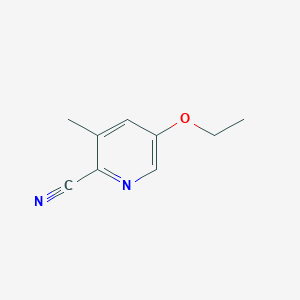 5-Ethoxy-3-methylpicolinonitrile