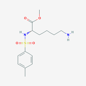 molecular formula C14H22N2O4S B13147863 N-Tosyllysine methyl ester CAS No. 6072-04-4