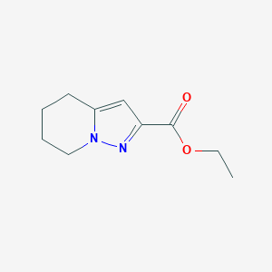 molecular formula C10H14N2O2 B1314796 Ethyl 4,5,6,7-tetrahydropyrazolo[1,5-a]pyridine-2-carboxylate CAS No. 307307-84-2