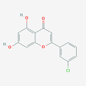 2-(3-Chlorophenyl)-5,7-dihydroxy-4H-chromen-4-one