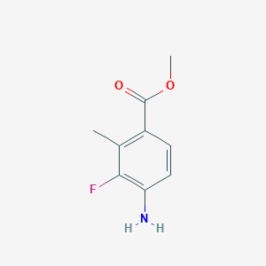 Methyl 4-amino-3-fluoro-2-methylbenzoate