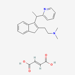 molecular formula C24H28N2O4 B13148025 Fenistil 