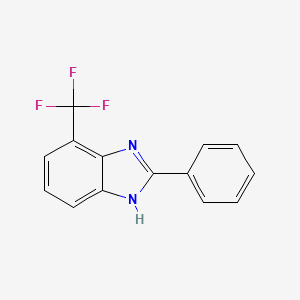 2-Phenyl-7-(trifluoromethyl)-1H-benzo[d]imidazole