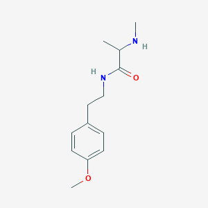 Propanamide,N-[2-(4-methoxyphenyl)ethyl]-2-(methylamino)-