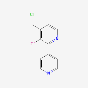 4-(Chloromethyl)-3-fluoro-2,4'-bipyridine