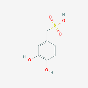 molecular formula C7H8O5S B13148268 (3,4-Dihydroxyphenyl)methanesulfonic acid CAS No. 79427-89-7