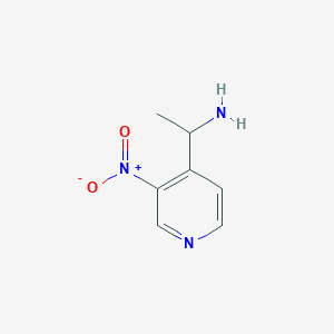 1-(3-Nitropyridin-4-yl)ethanamine