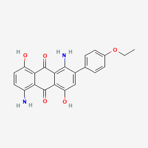 9,10-Anthracenedione, 1,5-diamino-2-(4-ethoxyphenyl)-4,8-dihydroxy-