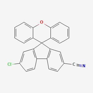 2-Chlorospiro[fluorene-9,9'-xanthene]-7-carbonitrile