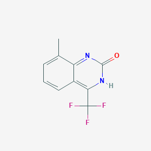 8-Methyl-4-(trifluoromethyl)quinazolin-2(1H)-one