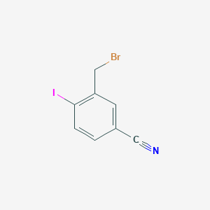 3-(Bromomethyl)-4-iodobenzonitrile