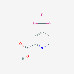 molecular formula C7H4F3NO2 B1314841 4-(Trifluoromethyl)pyridine-2-carboxylic acid CAS No. 588702-62-9
